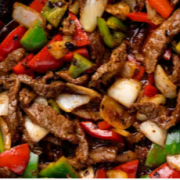 Braised Beef with Black Bean Sauce